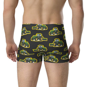 Furrow & Fields Boxer Briefs John Deere 4955 Boxer Briefs – Charcoal Quality Farmers Merch