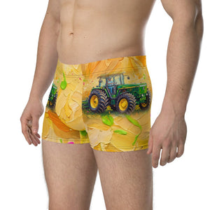 Furrow & Fields Boxer Briefs John Deere 4955 Splash Art | Boxer Briefs Quality Farmers Merch