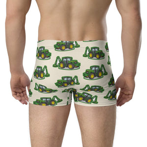 Furrow & Fields Boxer Briefs John Deere 6910 Boxer Briefs – Cream Quality Farmers Merch