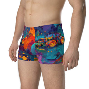 Furrow & Fields Boxer Briefs John Deere 6930 Splash Art | Boxer Briefs Quality Farmers Merch