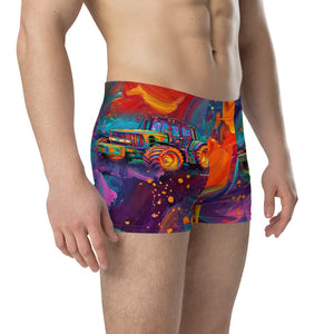 Furrow & Fields Boxer Briefs John Deere 6930 Splash Art | Boxer Briefs Quality Farmers Merch