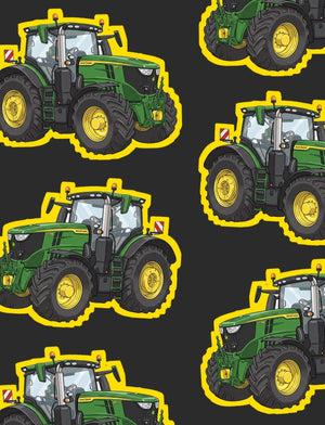 Furrow & Fields Boxer Briefs John Deere 6R 250 Big Print Boxer Briefs – Charcoal Quality Farmers Merch