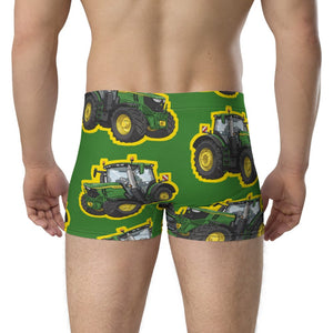 Furrow & Fields Boxer Briefs John Deere 6R 250 Big Print Boxer Briefs – Green Quality Farmers Merch