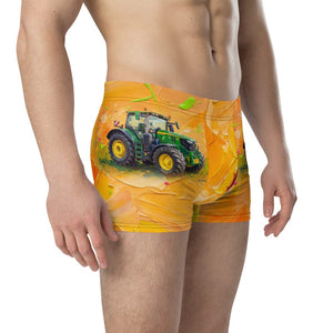 Furrow & Fields Boxer Briefs John Deere 6R 250 Splash Art | Boxer Briefs Quality Farmers Merch