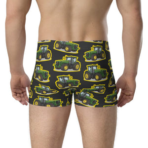 Furrow & Fields Boxer Briefs John Deere 8345R Boxer Briefs – Charcoal Quality Farmers Merch