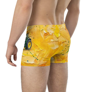 Furrow & Fields Boxer Briefs John Deere 8345R Splash Art | Boxer Briefs Quality Farmers Merch