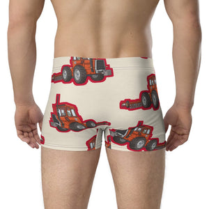 Furrow & Fields Boxer Briefs Massey Ferguson 1200 Big Print Boxer Briefs – Cream Quality Farmers Merch