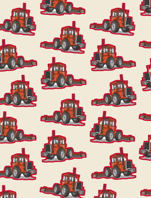 Furrow & Fields Boxer Briefs Massey Ferguson 1200 Boxer Briefs – Cream Quality Farmers Merch