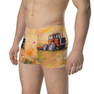 Furrow & Fields Boxer Briefs Massey Ferguson 1200 Splash Art | Boxer Briefs Quality Farmers Merch