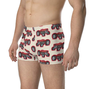 Furrow & Fields Boxer Briefs Massey Ferguson 135 Boxer Briefs – Cream Quality Farmers Merch