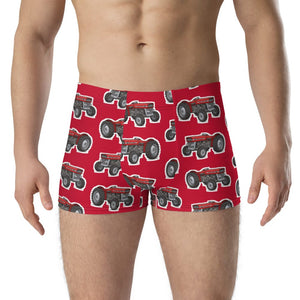 Furrow & Fields Boxer Briefs Massey Ferguson 135 Boxer Briefs – Red Quality Farmers Merch