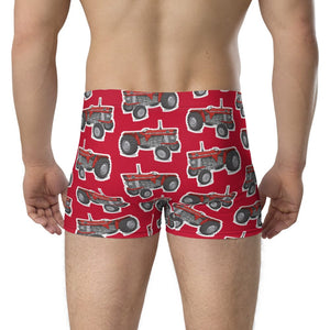 Furrow & Fields Boxer Briefs Massey Ferguson 165 Boxer Briefs – Red Quality Farmers Merch