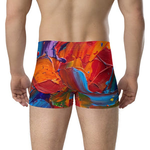 Furrow & Fields Boxer Briefs Massey Ferguson 168 Splash Art | Boxer Briefs Quality Farmers Merch