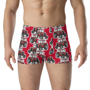 Furrow & Fields Boxer Briefs Massey Ferguson 240 Boxer Briefs – Red Quality Farmers Merch