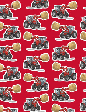 Furrow & Fields Boxer Briefs Massey Ferguson 3070 Boxer Briefs – Red Quality Farmers Merch