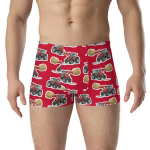 Furrow & Fields Boxer Briefs Massey Ferguson 3070 Boxer Briefs – Red Quality Farmers Merch