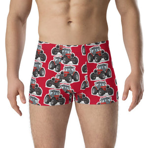 Furrow & Fields Boxer Briefs Massey Ferguson 3075 Boxer Briefs – Red Quality Farmers Merch