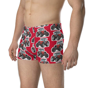 Furrow & Fields Boxer Briefs Massey Ferguson 3075 Boxer Briefs – Red Quality Farmers Merch