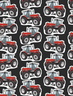 Furrow & Fields Boxer Briefs Massey Ferguson 3090 Boxer Briefs – Charcoal Quality Farmers Merch