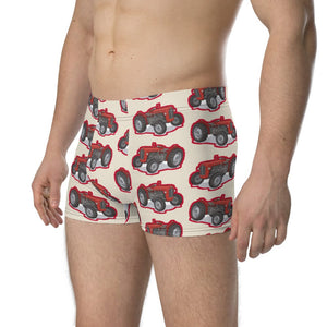 Furrow & Fields Boxer Briefs Massey Ferguson 35X Boxer Briefs – Cream Quality Farmers Merch