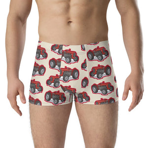 Furrow & Fields Boxer Briefs Massey Ferguson 35X Boxer Briefs – Cream Quality Farmers Merch