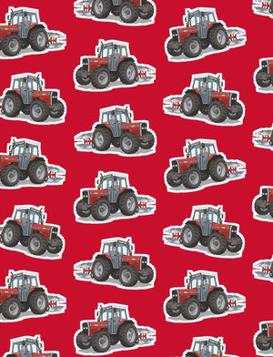 Furrow & Fields Boxer Briefs Massey Ferguson 375 Boxer Briefs – Red Quality Farmers Merch