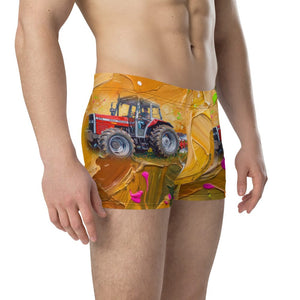 Furrow & Fields Boxer Briefs Massey Ferguson 375 Splash Art | Boxer Briefs Quality Farmers Merch
