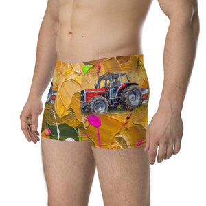 Furrow & Fields Boxer Briefs Massey Ferguson 375 Splash Art | Boxer Briefs Quality Farmers Merch