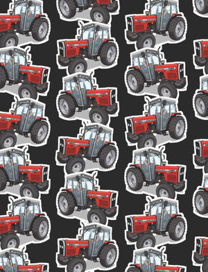 Furrow & Fields Boxer Briefs Massey Ferguson 390T Boxer Briefs – Charcoal Quality Farmers Merch