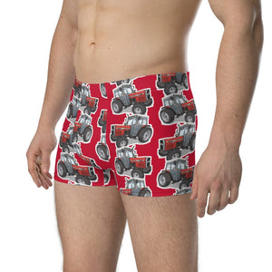 Furrow & Fields Boxer Briefs Massey Ferguson 390T Boxer Briefs – Red Quality Farmers Merch