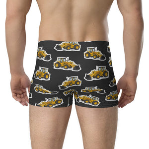 Furrow & Fields Boxer Briefs Massey Ferguson 50E Boxer Briefs – Charcoal Quality Farmers Merch