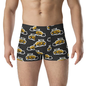 Furrow & Fields Boxer Briefs Massey Ferguson 50E Boxer Briefs – Charcoal Quality Farmers Merch