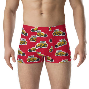 Furrow & Fields Boxer Briefs Massey Ferguson 50E Boxer Briefs – Red Quality Farmers Merch