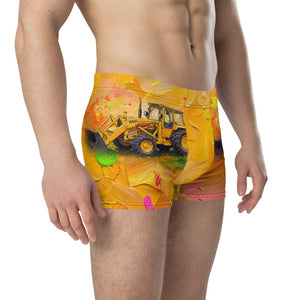 Furrow & Fields Boxer Briefs Massey Ferguson 50E Splash Art | Boxer Briefs Quality Farmers Merch