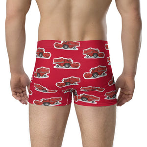Furrow & Fields Boxer Briefs Massey Ferguson 520 Boxer Briefs – Red Quality Farmers Merch