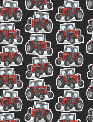 Furrow & Fields Boxer Briefs Massey Ferguson 590 Boxer Briefs – Charcoal Quality Farmers Merch