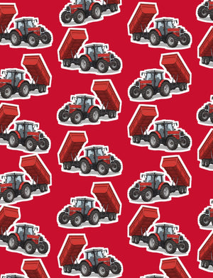 Furrow & Fields Boxer Briefs Massey Ferguson 6180 Boxer Briefs – Red Quality Farmers Merch