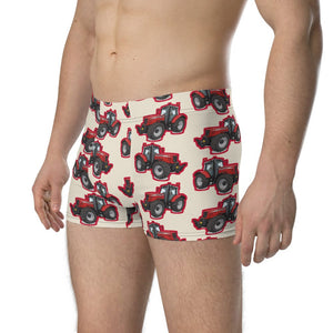 Furrow & Fields Boxer Briefs Massey Ferguson 6480 Boxer Briefs – Cream Quality Farmers Merch