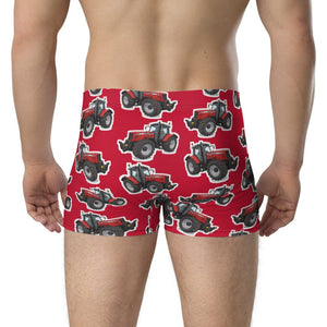 Furrow & Fields Boxer Briefs Massey Ferguson 6480 Boxer Briefs – Red Quality Farmers Merch
