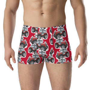 Furrow & Fields Boxer Briefs Massey Ferguson 690 Boxer Briefs – Red Quality Farmers Merch