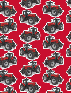 Furrow & Fields Boxer Briefs Massey Ferguson 7495 Boxer Briefs – Red Quality Farmers Merch