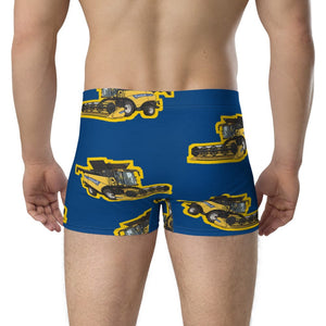 Furrow & Fields Boxer Briefs New Holland CR9.90 Big Print Boxer Briefs – Blue Quality Farmers Merch