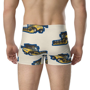 Furrow & Fields Boxer Briefs New Holland CR9.90 Big Print Boxer Briefs – Cream Quality Farmers Merch