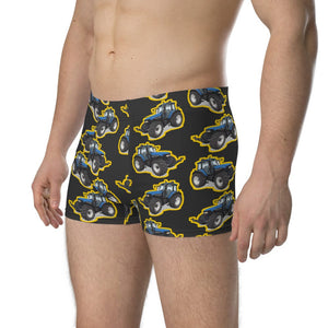 Furrow & Fields Boxer Briefs New Holland TM 135 Boxer Briefs – Charcoal Quality Farmers Merch