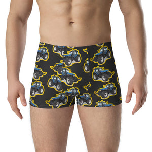 Furrow & Fields Boxer Briefs New Holland TM 135 Boxer Briefs – Charcoal Quality Farmers Merch