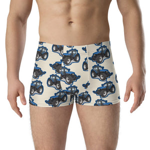 Furrow & Fields Boxer Briefs New Holland TM 135 Boxer Briefs – Cream Quality Farmers Merch