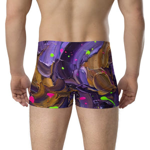 Furrow & Fields Boxer Briefs New Holland TM 140 Splash Art | Boxer Briefs Quality Farmers Merch