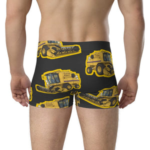 Furrow & Fields Boxer Briefs New Holland TR 89 Big Print Boxer Briefs – Charcoal Quality Farmers Merch