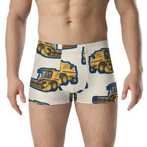 Furrow & Fields Boxer Briefs New Holland TR 89 Big Print Boxer Briefs – Cream Quality Farmers Merch