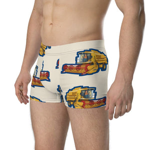 Furrow & Fields Boxer Briefs New Holland TX66 Big Print Boxer Briefs – Cream Quality Farmers Merch